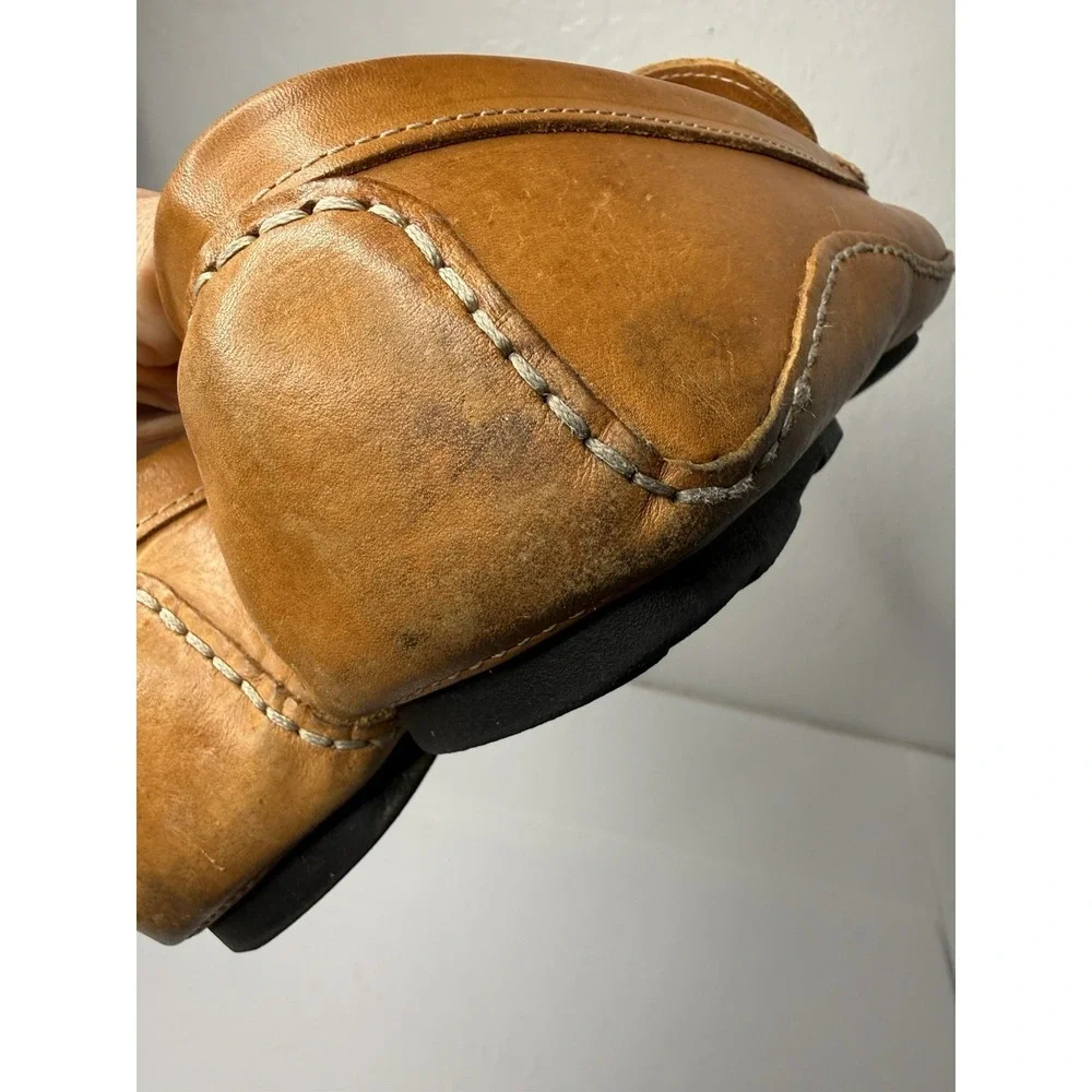 Giorgio Brutini Le Glove Mens Loafers Tan Slip-On Sz 12M Leather Comfort Casual